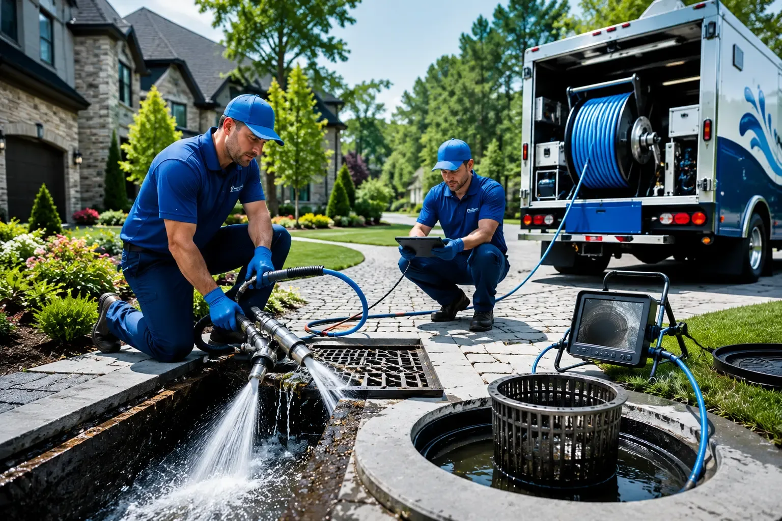 Local outdoor drain cleaning professionals in Lacota, MI